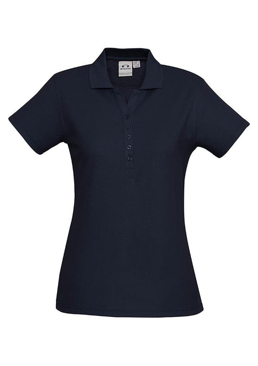 Biz Collection Women's Crew Polo - Navy