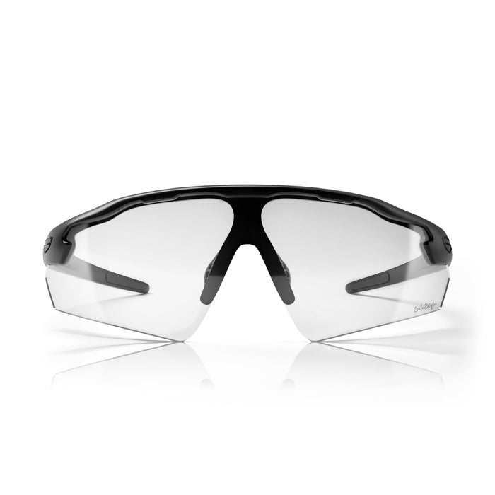 SafeStyle Phantoms Matte Black Frame Clear Lens - Front View