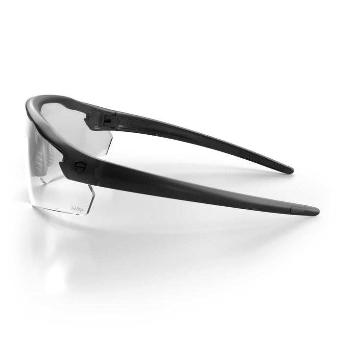 SafeStyle Phantoms Matte Black Frame Clear Lens - Side View