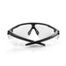 SafeStyle Phantoms Matte Black Frame Clear Lens - Back View