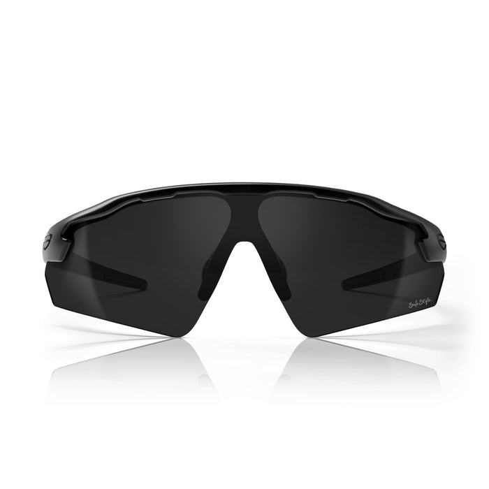 SafeStyle Phantoms Matte Black Frame Polarised Lens - Front View