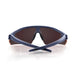 SafeStyle Phantoms Matte Navy Reflectors Red Lens - Back View