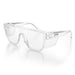 SafeStyle Primes Clear Frame Clear Lens - Angle