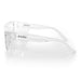 SafeStyle Primes Clear Frame Clear Lens - Side