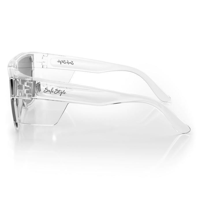 SafeStyle Primes Clear Frame Tinted Lens - Side