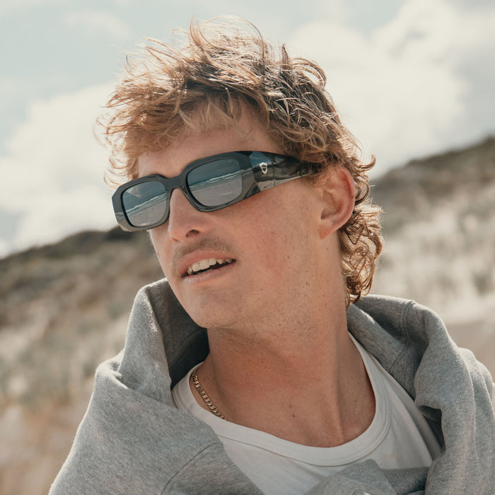 SafeStyle Auras Black Frame Grey Polarised Lens - Lifestyle 1