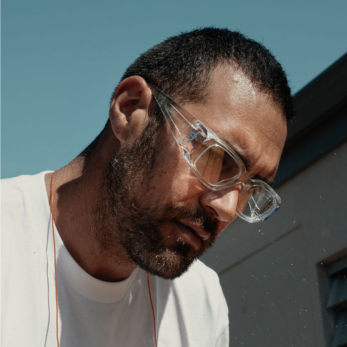 SafeStyle Auras Clear Frame Clear Lens - Lifestyle 1