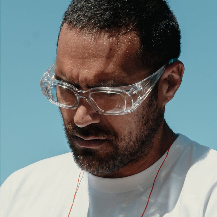 SafeStyle Auras Clear Frame Clear Lens - Lifestyle 2