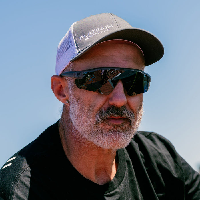 SafeStyle Phantoms Matte Graphite Frame Polarised Lens - Lifestyle 2