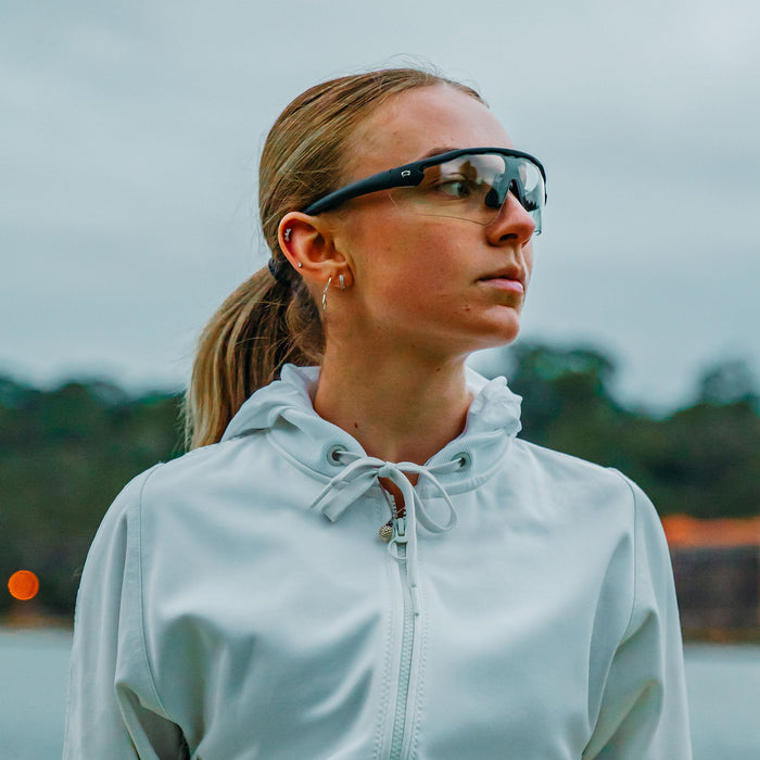 SafeStyle Phantoms Matte Black Frame Clear Lens - Lifestyle 2