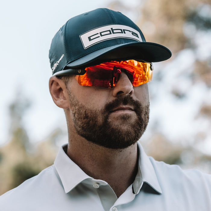 SafeStyle Phantoms Matte Black Frame Reflectors Red Lens - Lifestyle 2