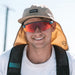 SafeStyle Phantoms Matte Navy Reflectors Red Lens - Lifestyle 1