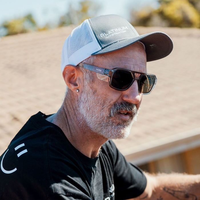 SafeStyle Skylines Graphite Frame Grey Polarised Lens - Lifestyle 2