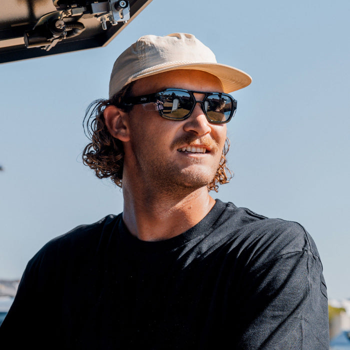 SafeStyle Skylines Black Frame Grey Polarised Lens - Lifestyle