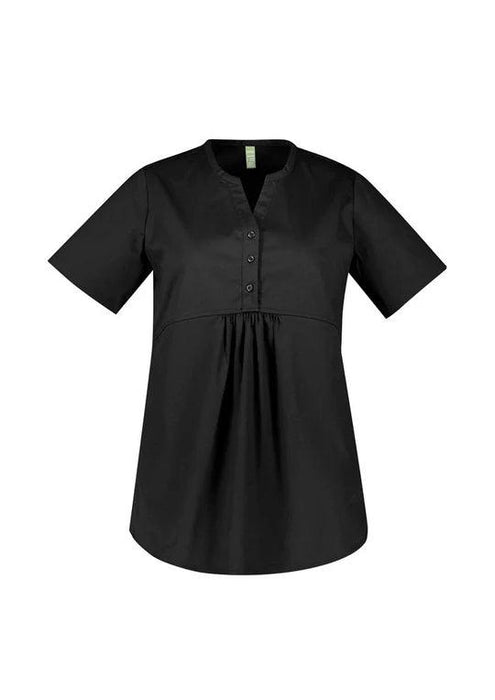 Biz Care Womens Rose Tunic Scrub Top
