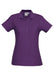Biz Collection Women's Crew Polo - Purple
