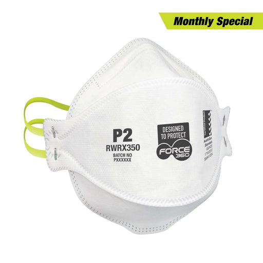 Force360 RWRX350 P2 Flat Fold Respirator