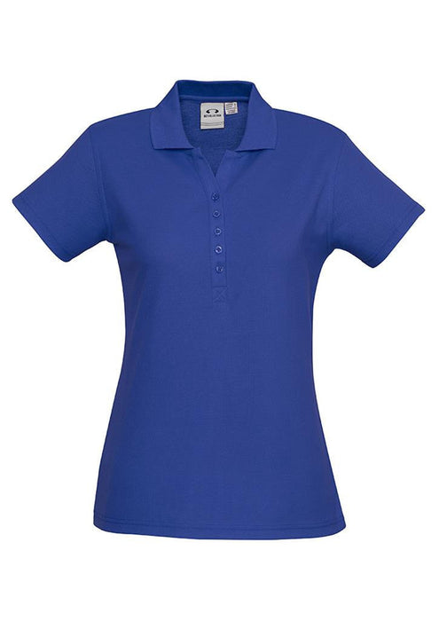 Biz Collection Women's Crew Polo - Royal
