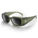 SafeStyle Auras Matte Moss Green Frame Grey Polarised Lens - View 1