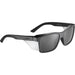 Bolle STKS 420 Safety Glasses Matte Black Frame Smoke Lens STK42N23A