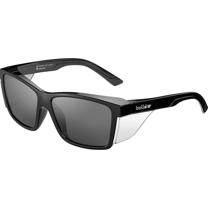 Bolle STKS 420 Large Black Gloss Frame Smoke Lens STL42N20A