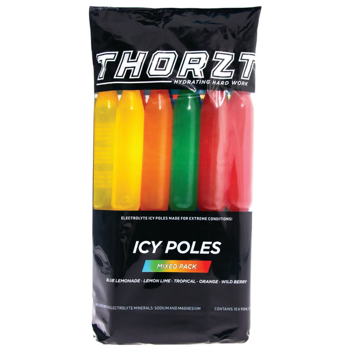 THORZT Icy Pole Mixed Flavour Pack - 10 x 90mL (ICEMIX)