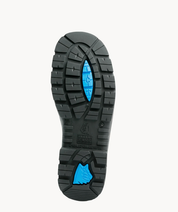 Steel Blue Argyle Lace-Up Safety Boot 312102 – 150mm