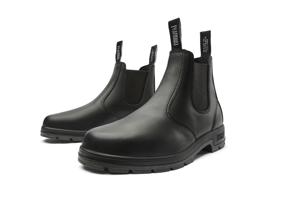MONGREL BLACK K9 ELASTIC SIDED BOOT K91020