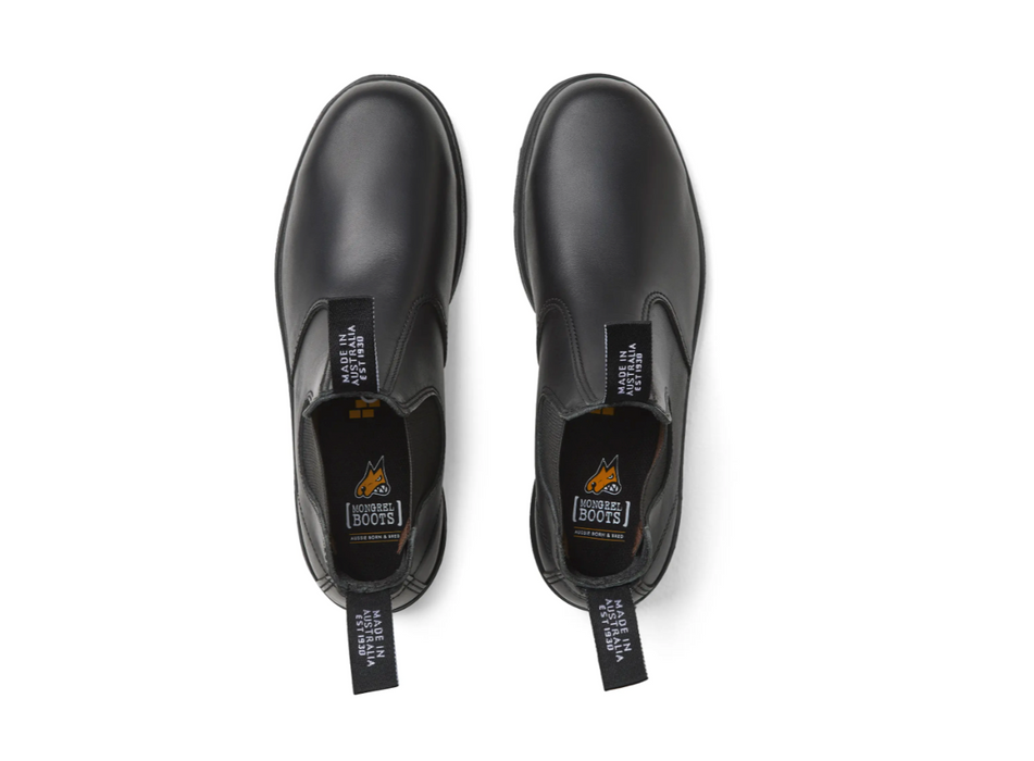 MONGREL BLACK K9 ELASTIC SIDED BOOT K91020