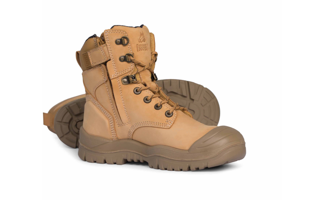 Mongrel High Leg Zipsider Boot w/ Scuff Cap 561