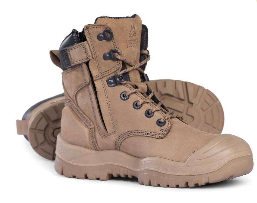 Mongrel High Leg Zipsider Boot w/ Scuff Cap 561