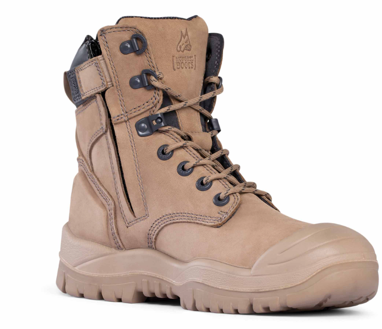 Mongrel High Leg Zipsider Boot w/ Scuff Cap 561