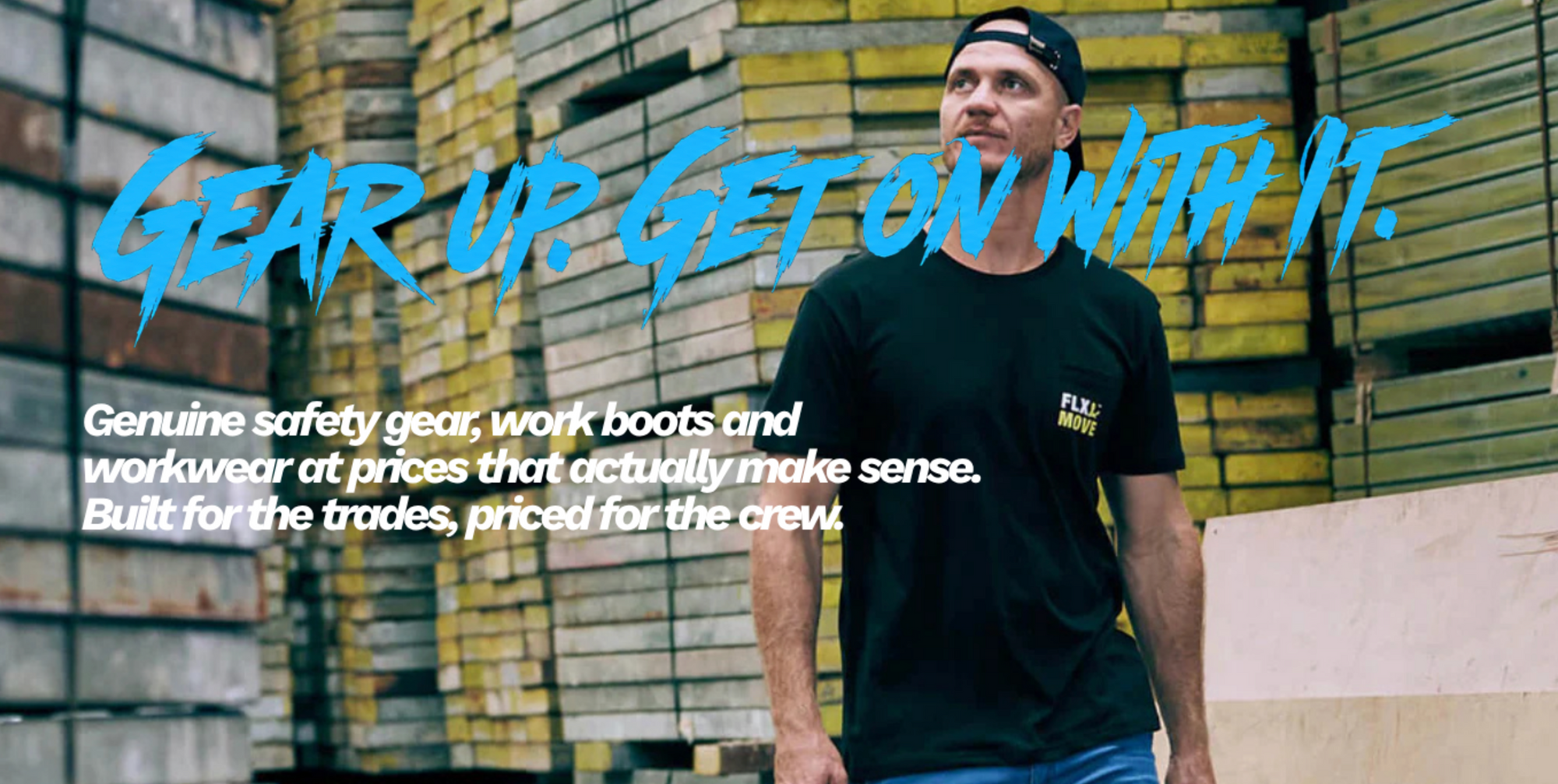 gear up. get on with it.