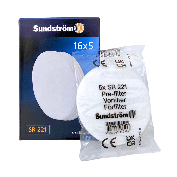 Sundström SR 221 Pre-Filter (Pack of 5)