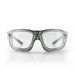 SafeStyle Switches Clear Green Frame Clear Lens - Front