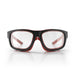 SafeStyle Switches Matte Black Red Frame Clear Lens - Front