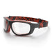 SafeStyle Switches Matte Black Red Frame Clear Lens - Strap 1
