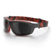 SafeStyle Switches Matte Black Red Frame Grey Polarised Lens - Strap 1