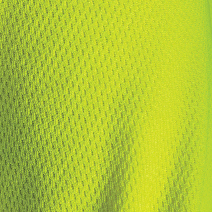 Tru Womens Recycled Anti-Microbial Micromesh S/S Two Tone Hi-Vis Polo Shirt with Segmented Tape