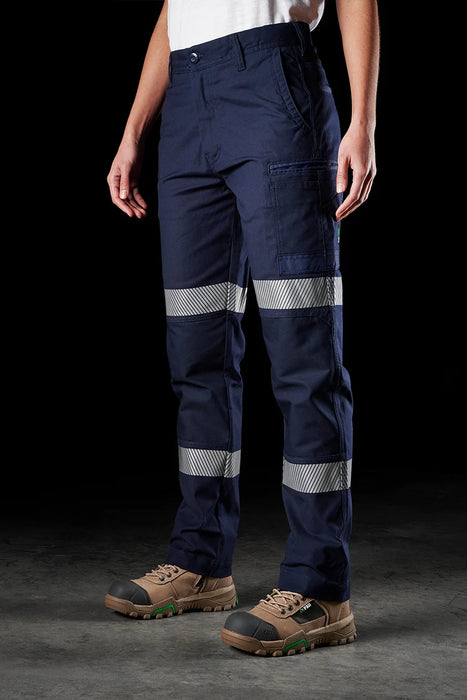 FXD WP-3WT Women's Reflective Stretch Work Pant - Navy