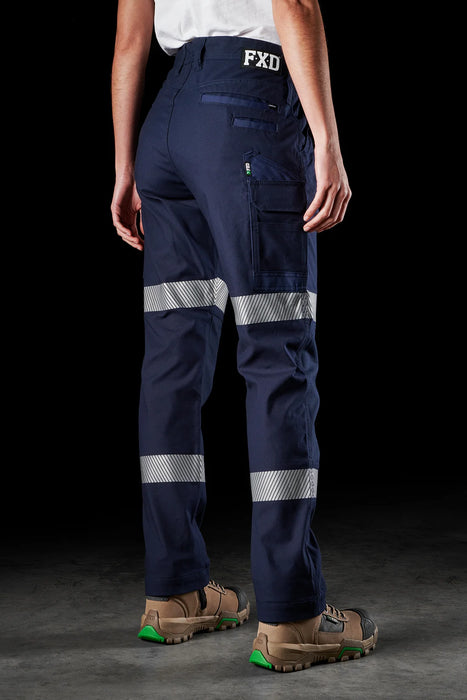 FXD WP-3WT Women's Reflective Stretch Work Pant - Navy