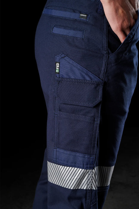 FXD WP-3WT Women's Reflective Stretch Work Pant - Navy