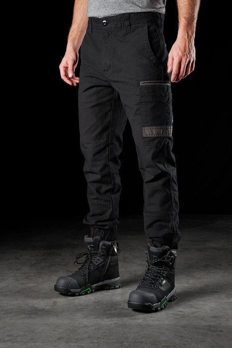 FXD WP-4 Cuffed Stretch Work Pant - Black