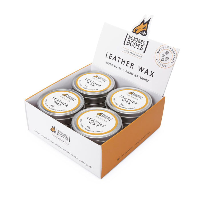 Mongrel Leather Wax box