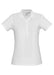Biz Collection Women's Crew Polo - White