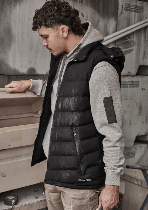 Unisex Streetworx Hooded Puffer Vest