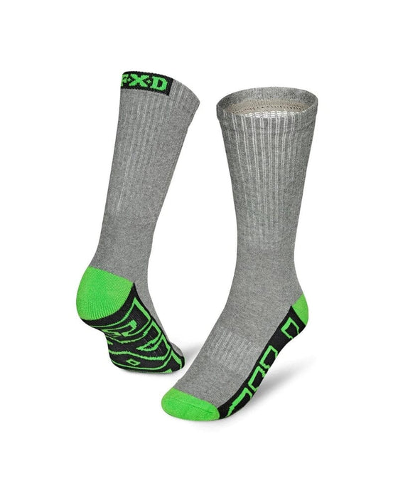 FXD SK1 5 Pack - JERSEY KNIT WORK SOCKS - Multi Coloured - One Size (7-12)
