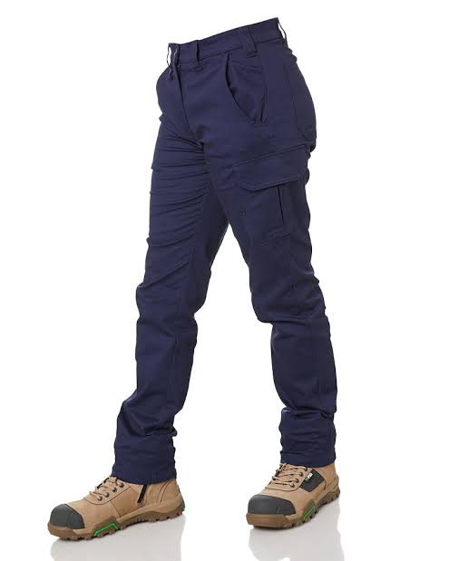 King Gee Ladies Basic Stretch Pants - Navy