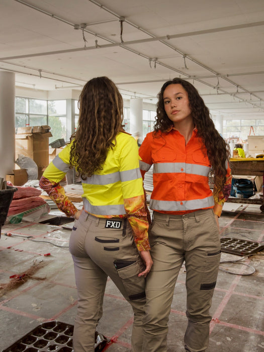 Countryman Jilya “Many Minds” Design Hi-Vis Long Sleeve Shirt - Womens