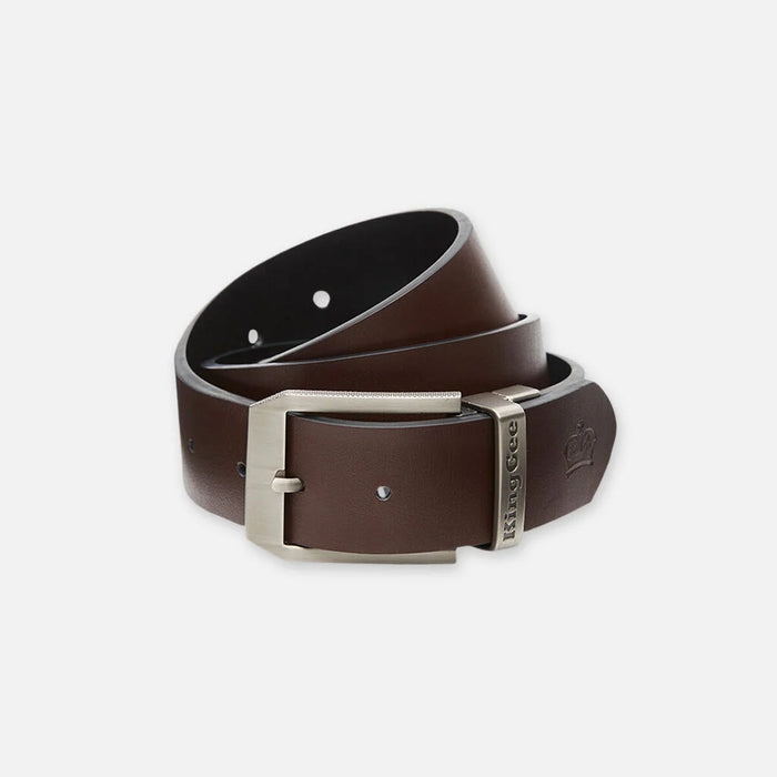 King Gee Leather Reversible Belt
